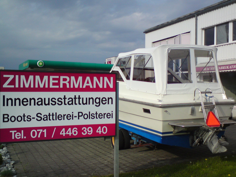 Zimmermann, Boots-Sattlerei-Polsterei